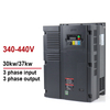 परिवर्तनीय आवृत्ति ड्राइव VFD इन्वर्टर और कनवर्टर 380V 30KW 37KW इनपुट 3 चरण 3 चरणों के लिए