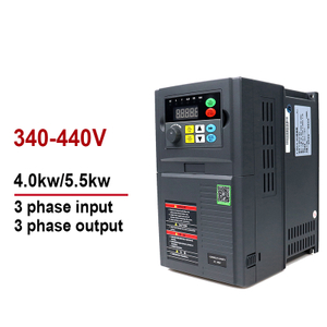 Variable Frequency Drive VFD Inverter&Converter 380V 4.0KW 5.5KW Input 3 Phases to Output 3 Phases
