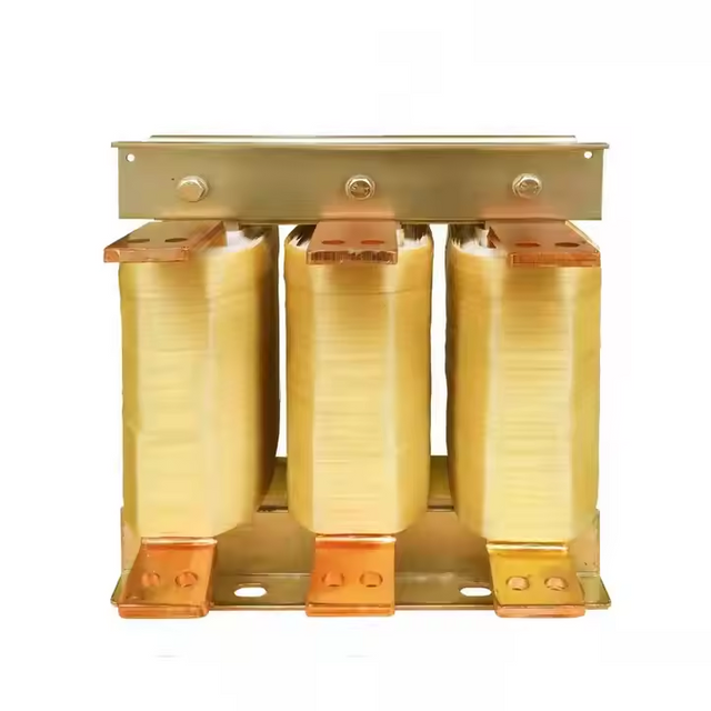 220V 380V VFD ba pha đầu ra OCL Lò lọc dòng AC 0.75KW-600KW Lò phản ứng tụ điện