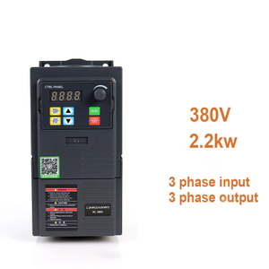VFD Variable Frequency Drive 380V 2.2KW Input 3 Phase to Output 3 Phase