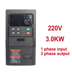 VFD Variable Frequency Drive Input 1 Phase to Output 3 Phases 220V 3.0KW